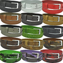 Dayneq 70 to 180 cm waist, 3 cm wide, leather belt, F and L available